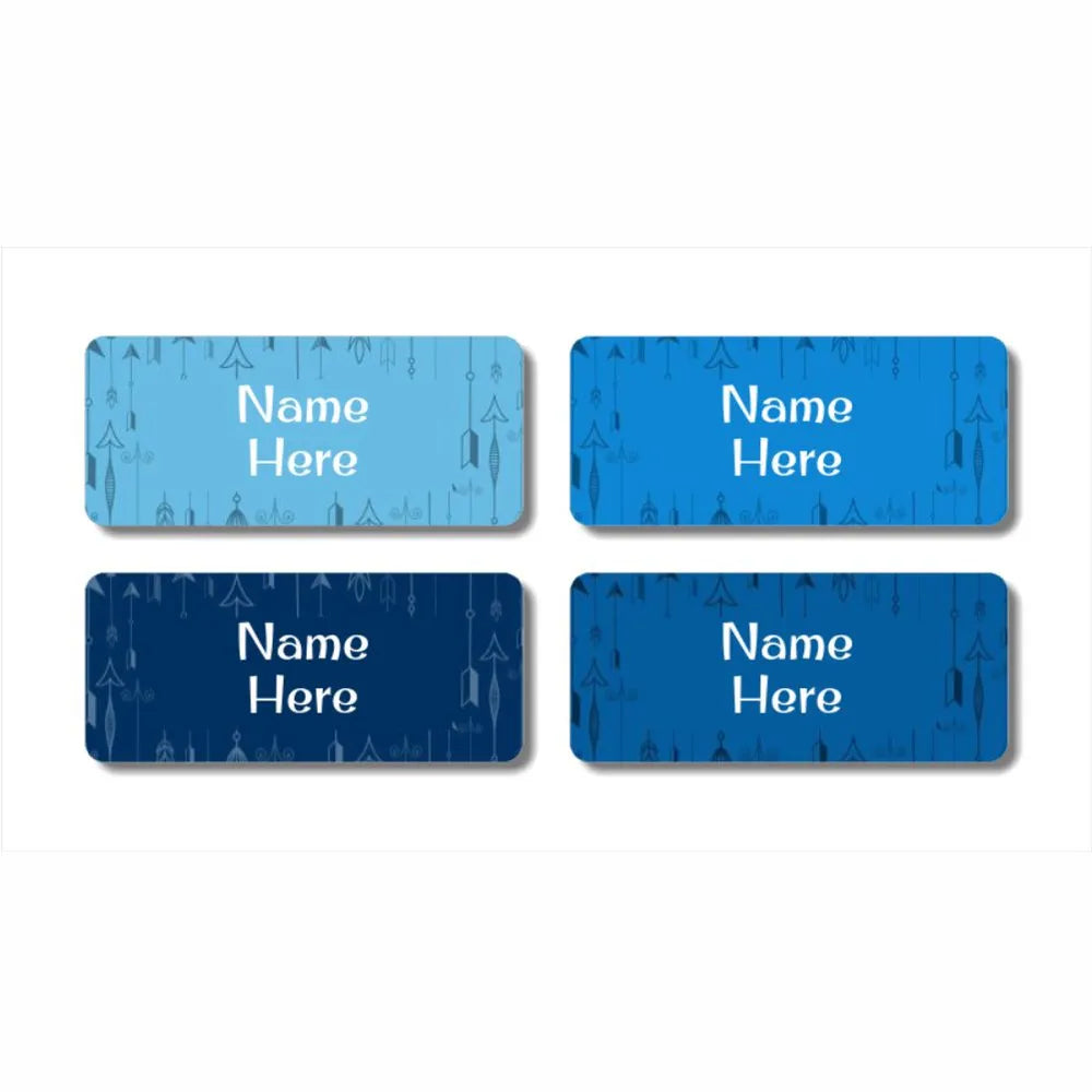 Arrows Rectangle Name Label – Dinkleboo US