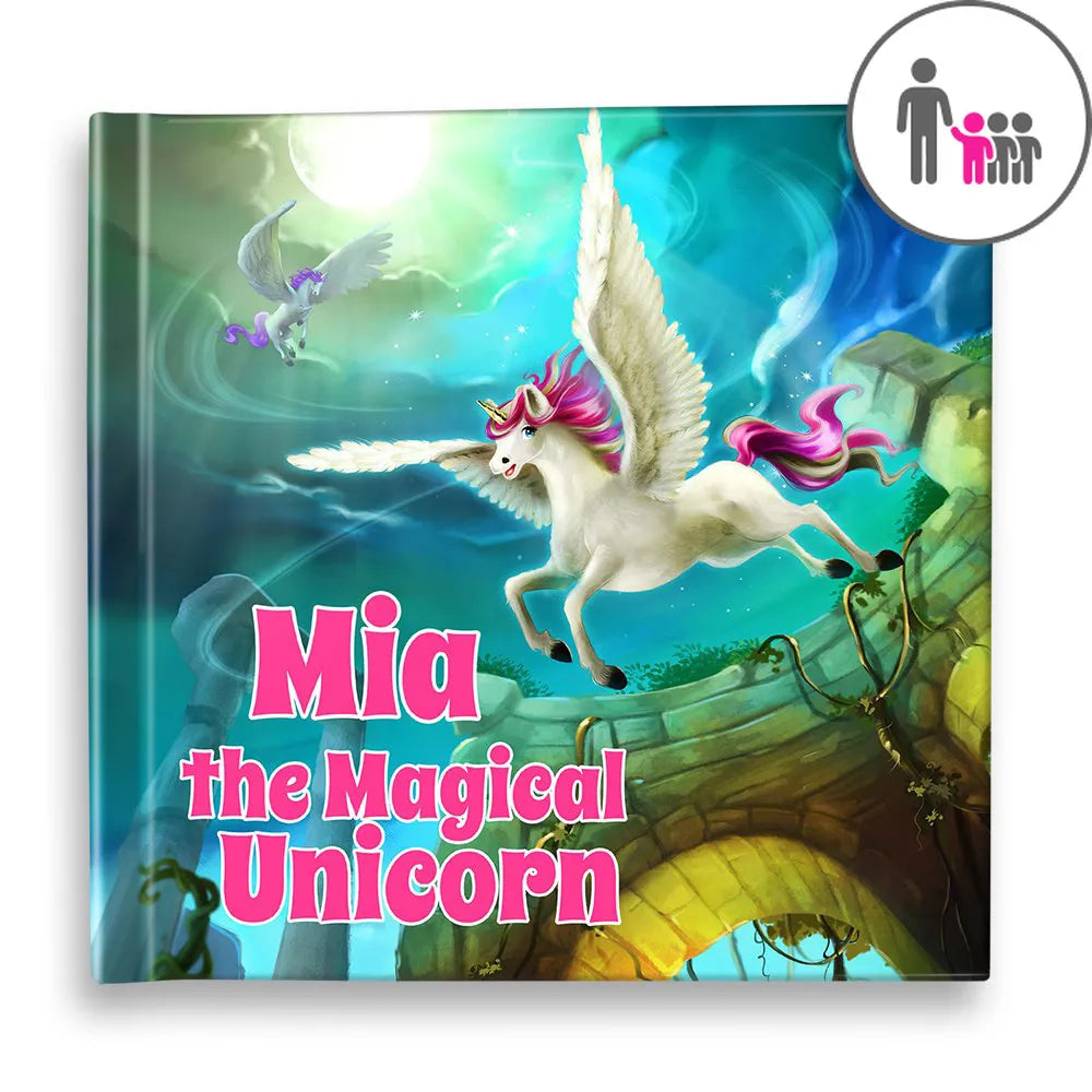 Magical Unicorn Personalized Children's Book – Dinkleboo US