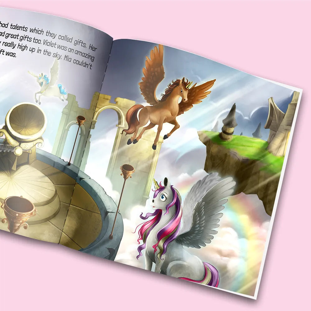 Magical Unicorn Personalized Children's Book – Dinkleboo US