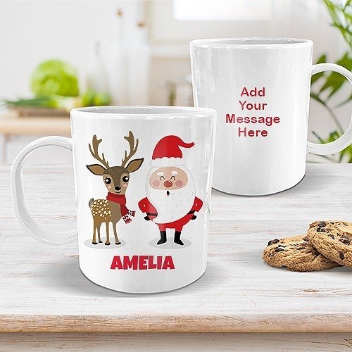 Christmas Plastic Mugs