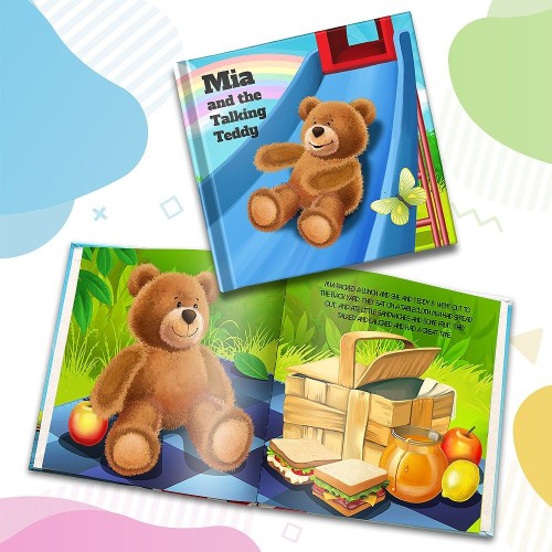 The Talking Teddy Personalized Story Book