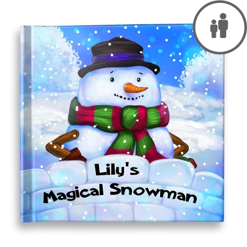 The Magical Snowman Personalized Story Book