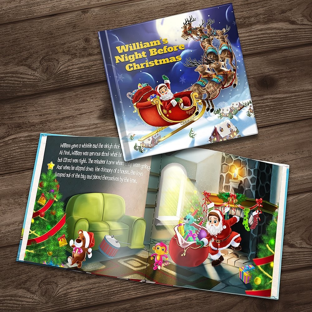 "Night Before Christmas" Personalised Story Book