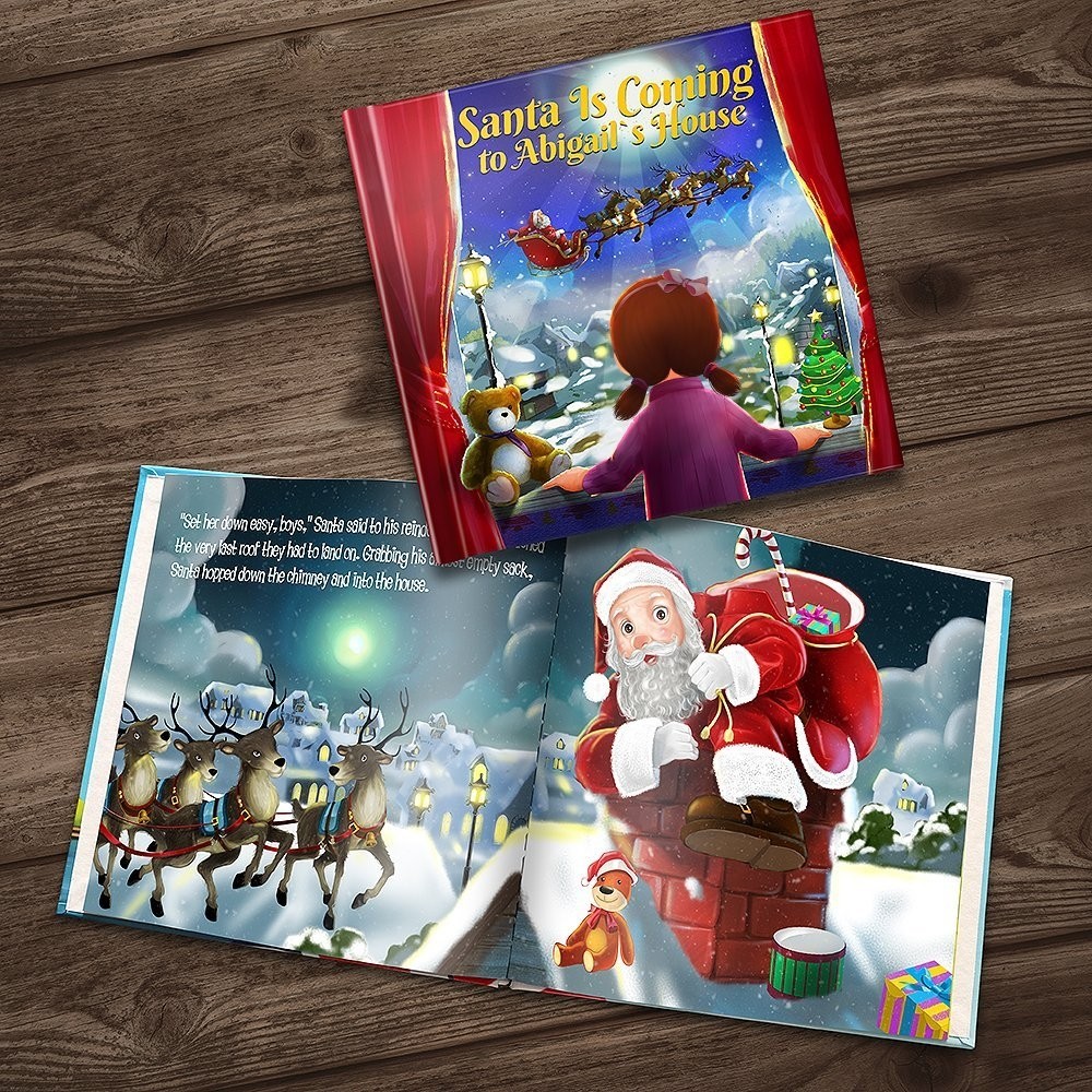 "Santa is Coming" Personalised Story Book