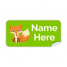 Fox Rectangle Name Label