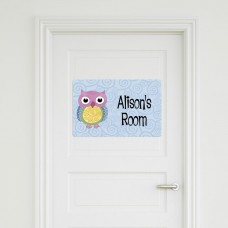 Owl Door Sign