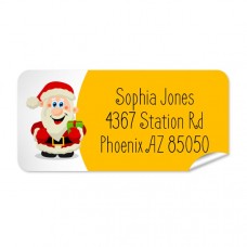 Santa Return Address Label