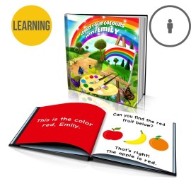 "Learn Your Colors" Personalized Story Book