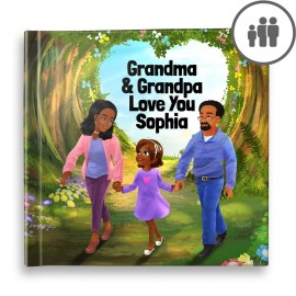 "Loves You - Grandparent(s)" Personalized Story Book