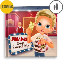 "Says Excuse Me" Personalized Story Book