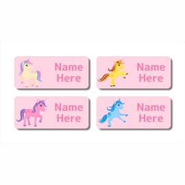 Unicorn Rectangle Name Label