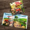 "Visits the Farm" Personalized Story Book - DE