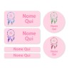 Dream Catcher Mixed Name Label Pack - IT