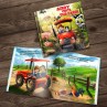 "Visits the Farm" Personalized Story Book