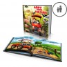 "Visits the Farm" Personalised Story Book - enHC