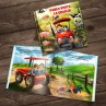 "Visits the Farm" Personalized Story Book - ES