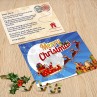 Flying Sleigh Santa Postcard