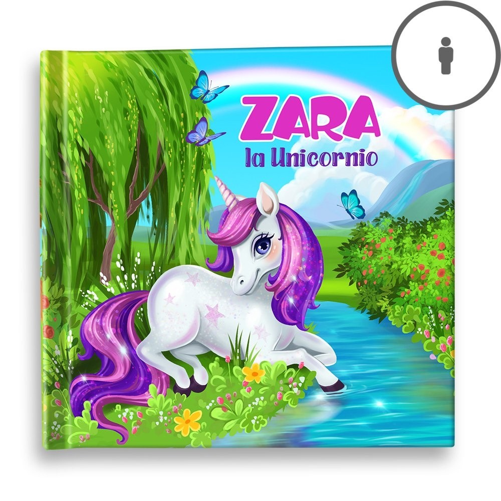 "La Unicornio" Libro de cuentos personalizado - MX|US-ES