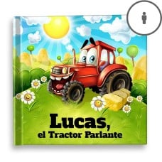 "El Tractor Parlanchín" Libro de cuentos personalizado - MX|US-ES