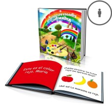 "Aprender los colores" Libro de cuentos personalizado - MX|US-ES