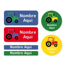 Paquete de etiquetas mixtas de Tractor - ES|MX|US-ES
