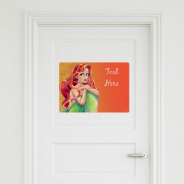 [Officeworks-API-Only] Disney Princess Ariel Door Sign