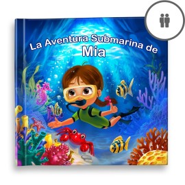 "La Aventura Submarina" Libro de cuentos personalizado