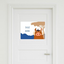 [Officeworks-API-Only] The Lion King Big Adventure Pumbaa Door Sign
