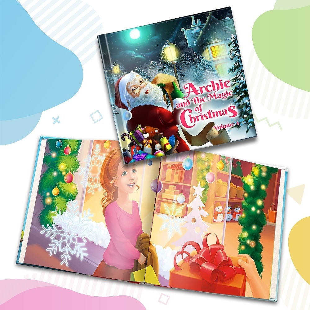 Personalized Story Book: "The Magic of Christmas Volume 1"