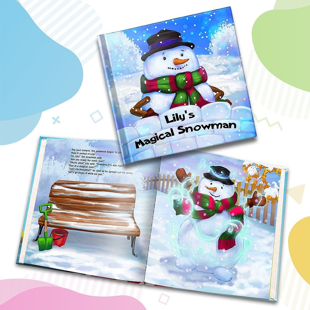 "The Magical Snowman" Personalised Story Book