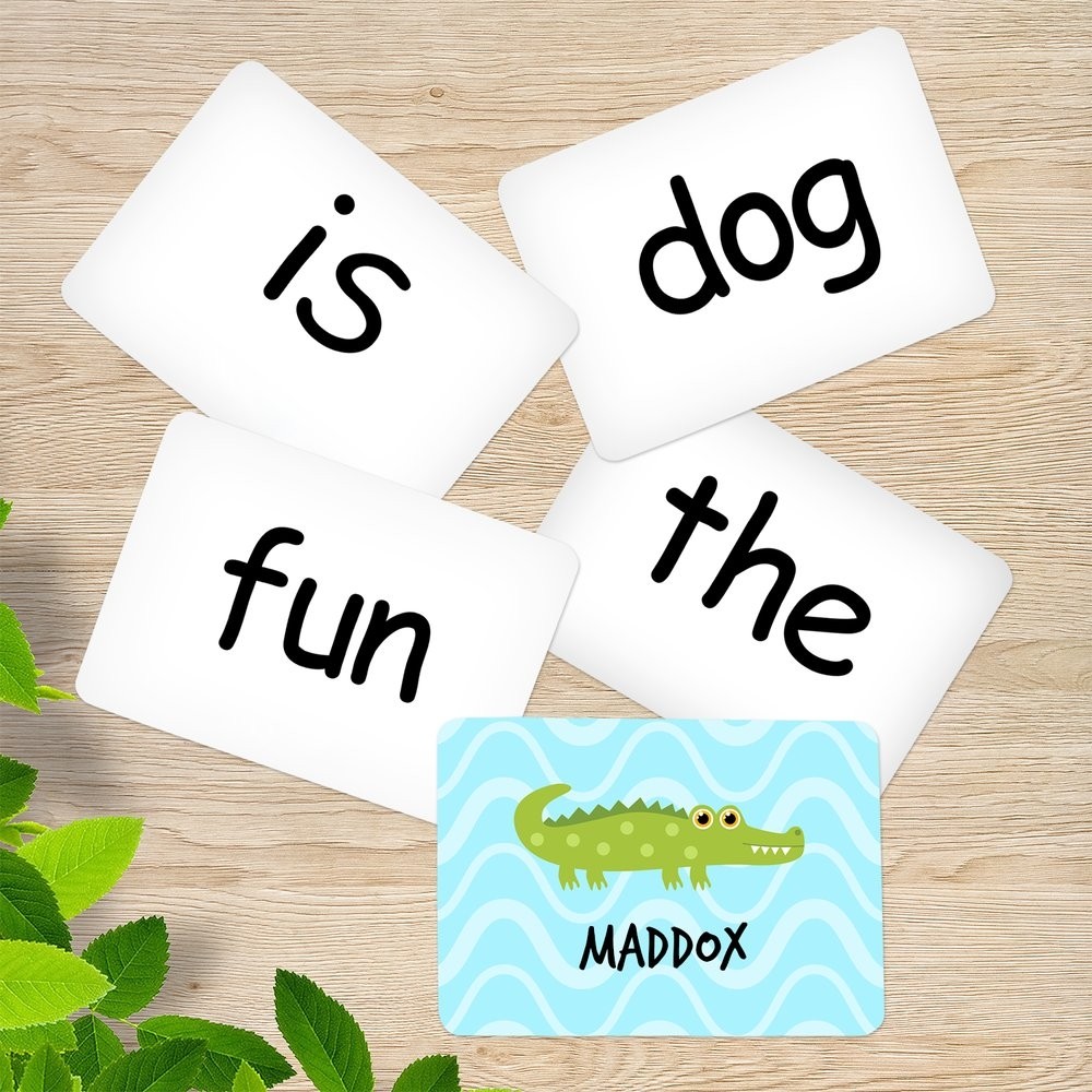 Crocodile Sight Word Cards
