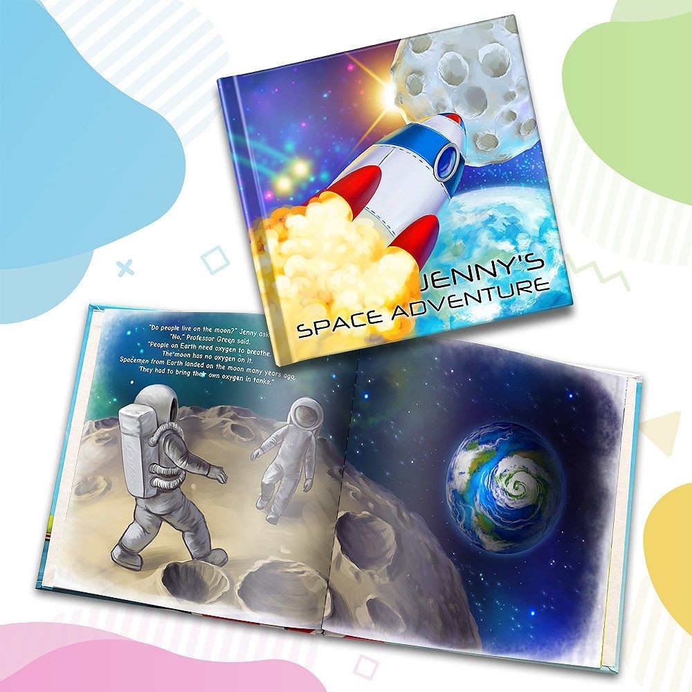 "Space Adventure" Personalised Story Book