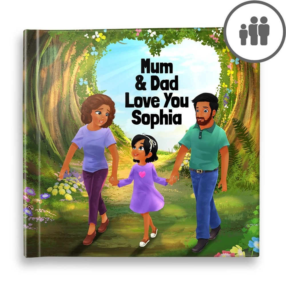 "Loves You - Parent(s)" Personalised Story Book
