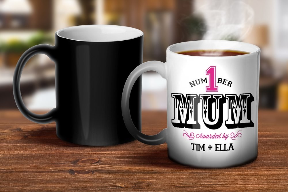 Number 1 Mom Magic Mug