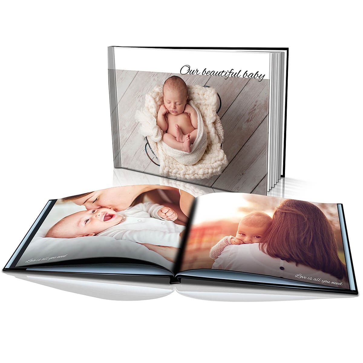 11"x8" (28x20cm) Hard Cover Book 20-120 pages