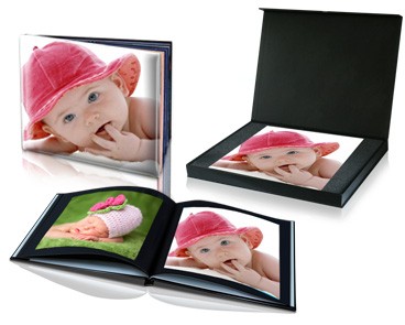 16"x12" (40x30cm) Padded Cover Book with Case 20-80 pages