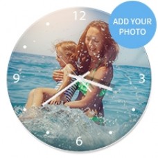 Photo Glass Wall Clock