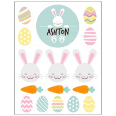 Bunny Feet Easter Sticker Pack