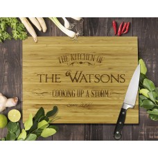 Kitchen of Bamboo Cutting Boards