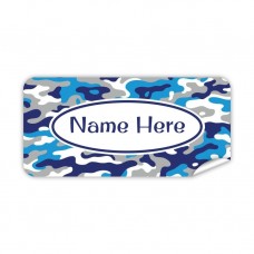 Camo Rectangle Name Label