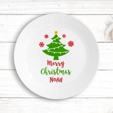Christmas Tree Kids' Plate