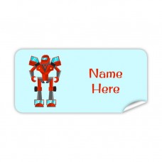 Robot Rectangle Name Label