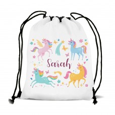 Unicorn Mix Drawstring Sports Bag