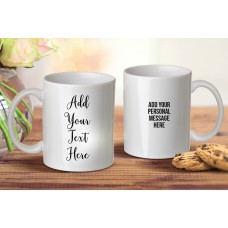 Add Your Own Message Mug