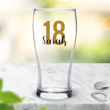 Age Standard Beer Glass