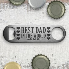 Best Dad Engraved Bottle Opener