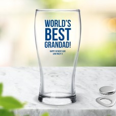 Best Grandad Standard Beer Glass