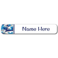 Camo Mini Name Label