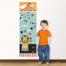 Circus Wall Decal Height Chart