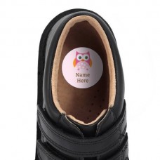 Owl Shoe Dot Label